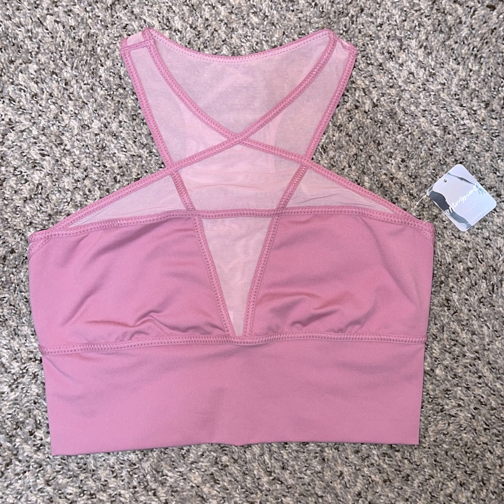 Free People cropped yoga top - medium